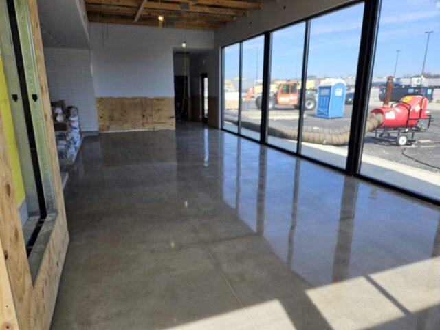 Commercial Concrete Polishing Flooring services photo