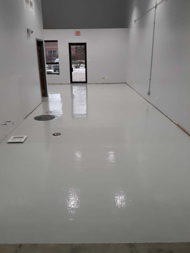 Commercial Concrete Flooring services photo